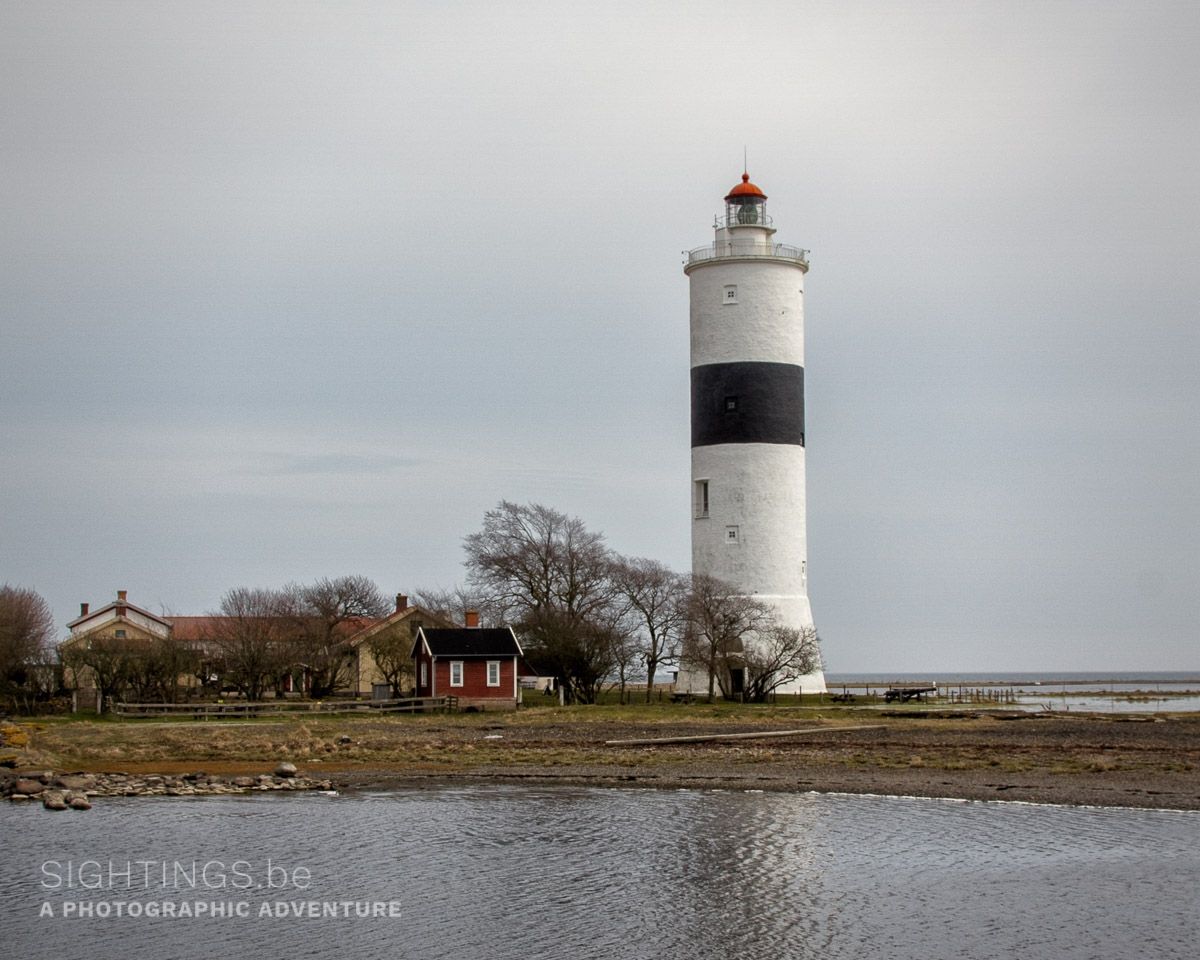 Lighthouse Långe Jan at the southern end